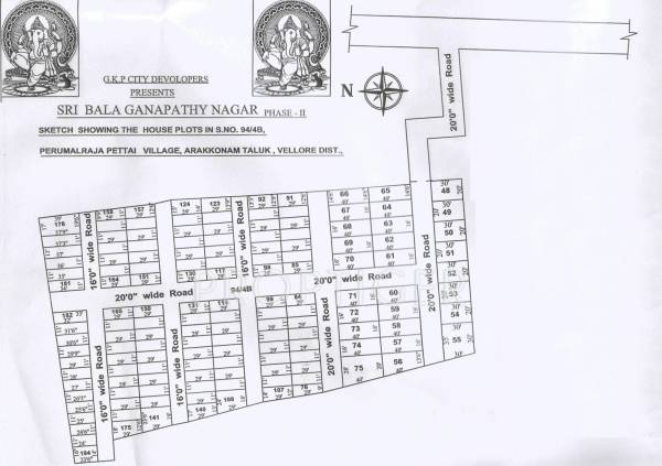 Images for Layout Plan of GKP Sri Bala Ganapathy Nagar Phase 2
