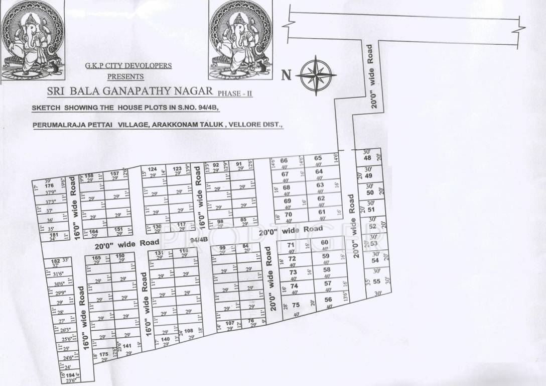 Images for Layout Plan of GKP Sri Bala Ganapathy Nagar Phase 2