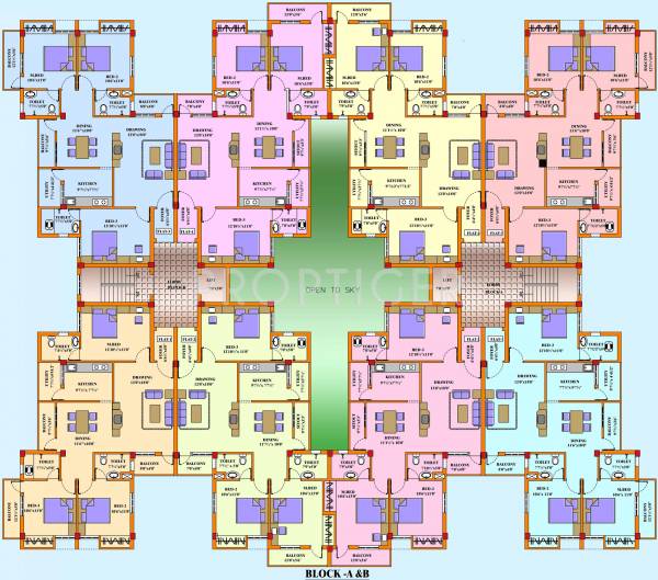 Images for Cluster Plan of Indira Splendor
