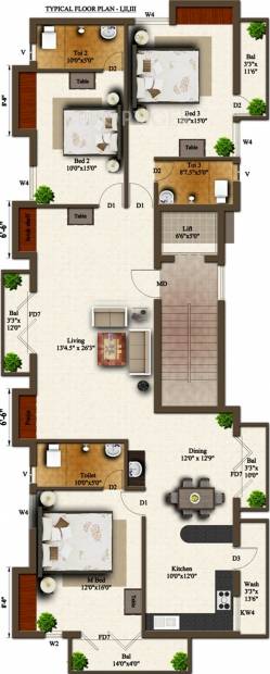 Images for Cluster Plan of India Serene Casa