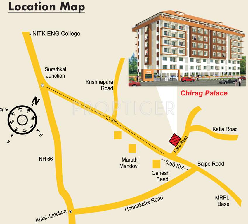 palace Images for Location Plan of Chirag Palace