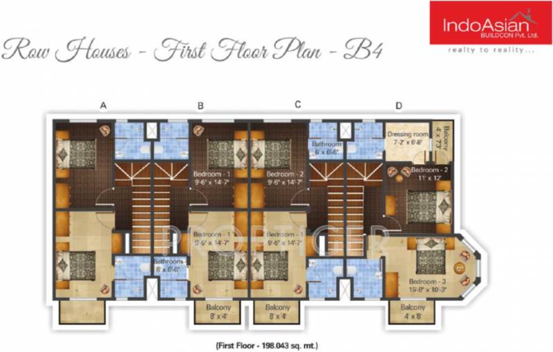 Images for Cluster Plan of Indo Asian Buildcon Patodia Estate