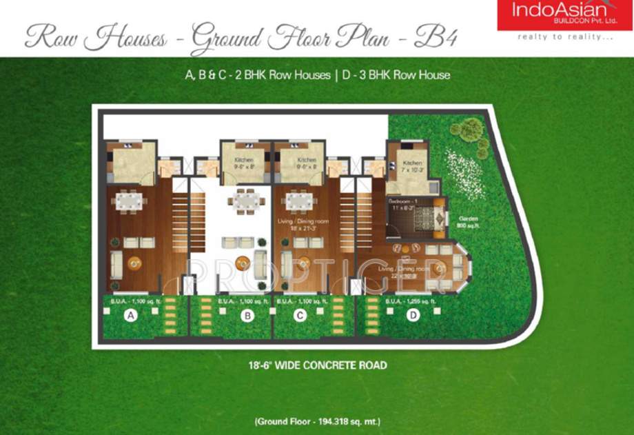 Images for Cluster Plan of Indo Asian Buildcon Patodia Estate
