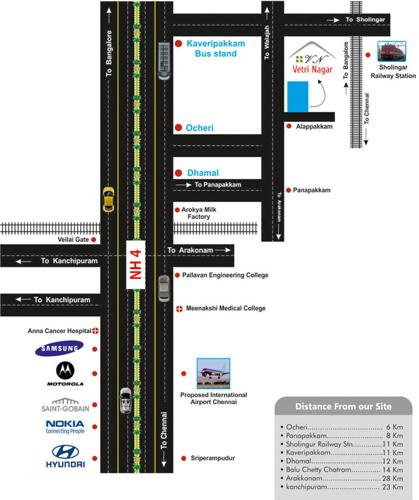 Images for Location Plan of Ishwaryam Vetri Nagar