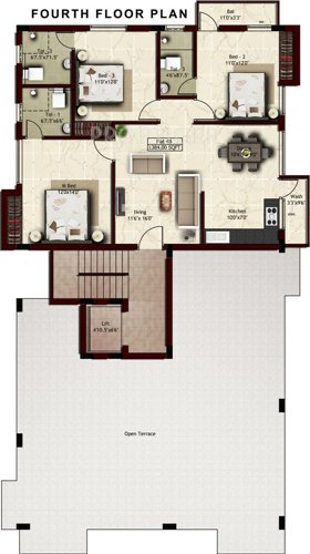 Images for Cluster Plan of India The Lenice Lounge