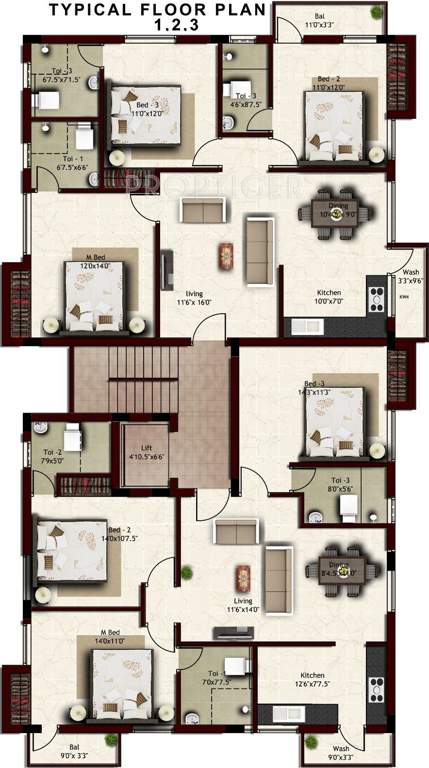Images for Cluster Plan of India The Lenice Lounge