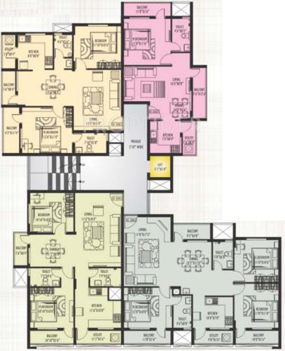 Images for Cluster Plan of Chirag Ocean Pearl