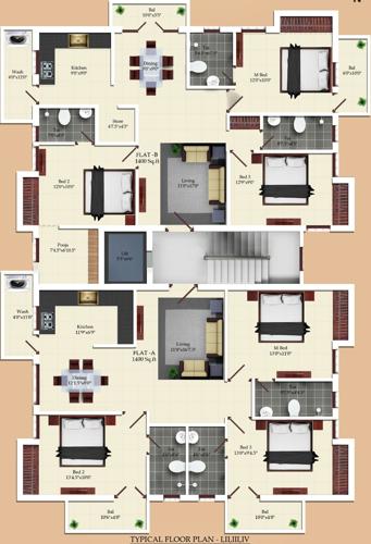 Images for Cluster Plan of India The Temple Tellurian