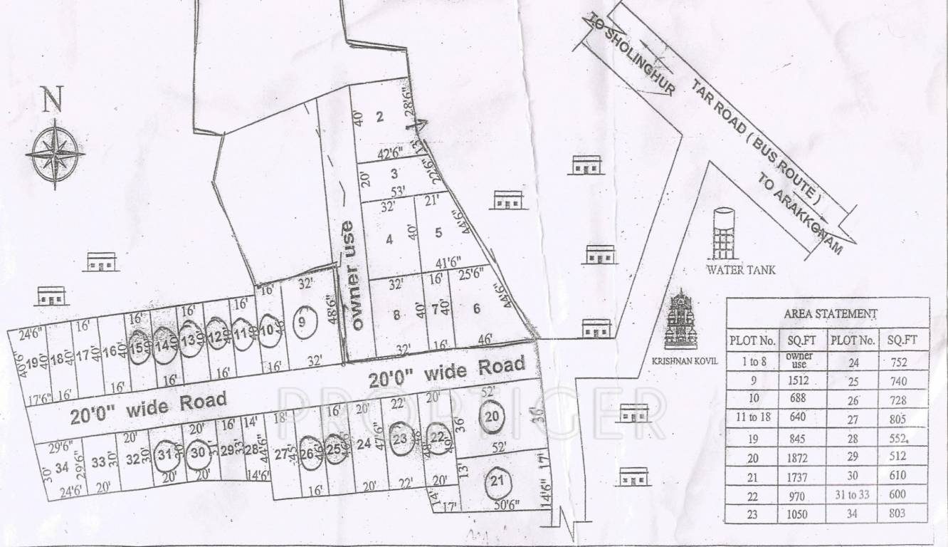 Images for Layout Plan of GKP Shree Ganapathi Nagar