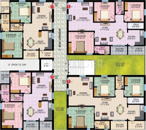 Images for Cluster Plan of RV Wisteria