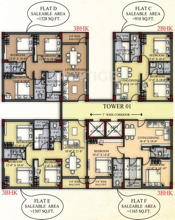 Images for Cluster Plan of Jaetal Group Balaji Hill City Appartment