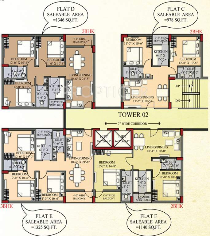 Images for Cluster Plan of Jaetal Group Balaji Hill City Appartment