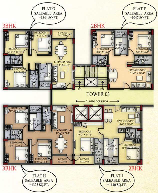 Images for Cluster Plan of Jaetal Group Balaji Hill City Appartment
