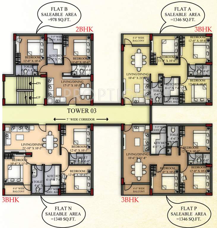 Images for Cluster Plan of Jaetal Group Balaji Hill City Appartment
