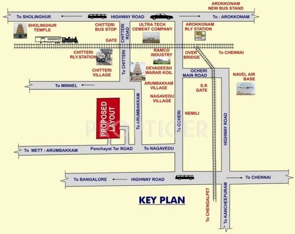 Images for Location Plan of GKP Mahaganapathy Nagar
