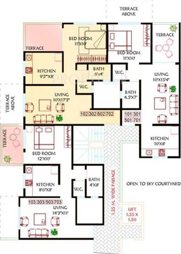 Images for Cluster Plan of Arun Vista