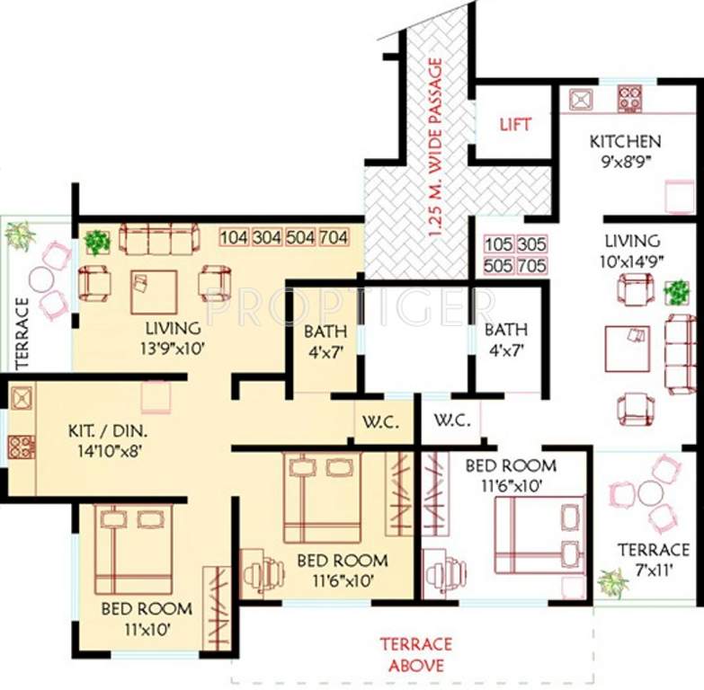 Images for Cluster Plan of Arun Vista