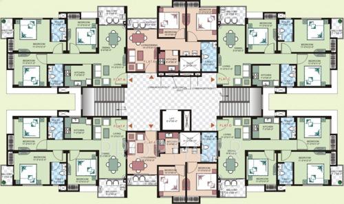  vista Images for Cluster Plan of Agrim Vista