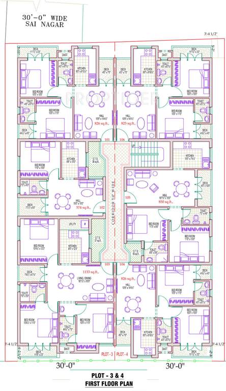 Images for Cluster Plan of Lakshmi Keelkattalai 3 And 4