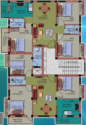 Images for Cluster Plan of Sri Shreyas