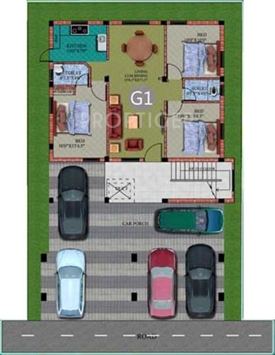 Images for Cluster Plan of Sri Shreyas