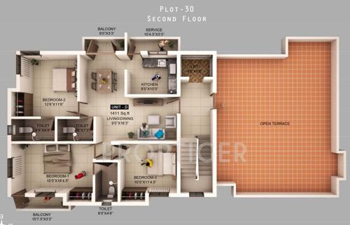  chandrasekar-avenue Images for Cluster Plan of Mahalakshmi Chandrasekar Avenue