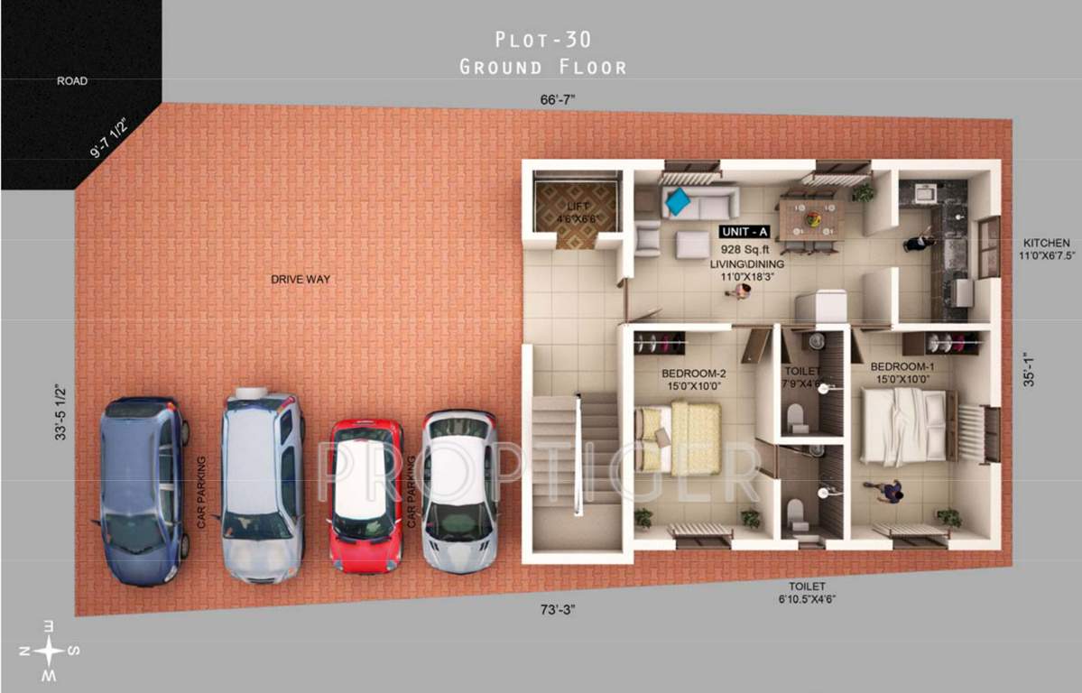  chandrasekar avenue Images for Cluster Plan of Mahalakshmi Chandrasekar Avenue