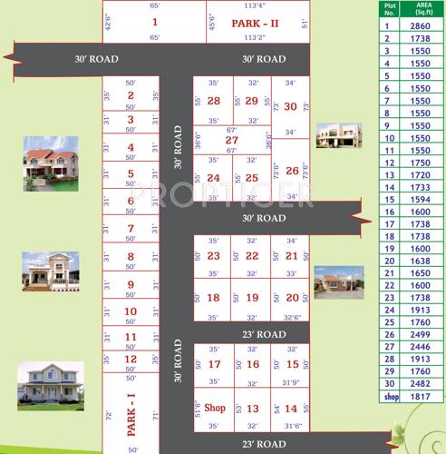 Images for Layout Plan of ATS Kamalammal Garden Ext I