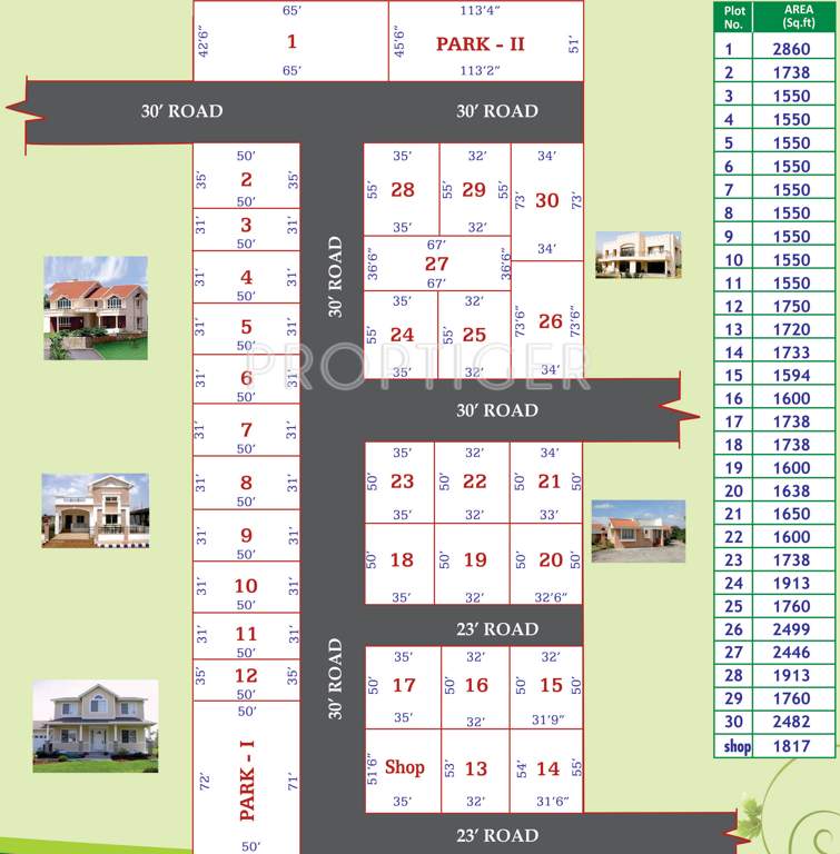 Images for Layout Plan of ATS Kamalammal Garden Ext I