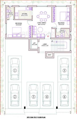 Images for Cluster Plan of Lakshmi Builders Balamurugan Nagar