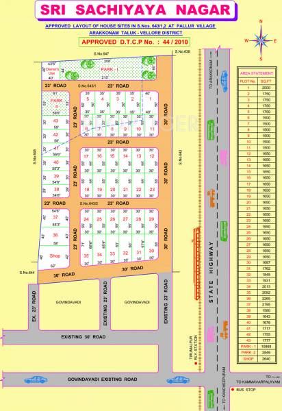 Images for Layout Plan of Deepam Sri Sachiyaya Nagar