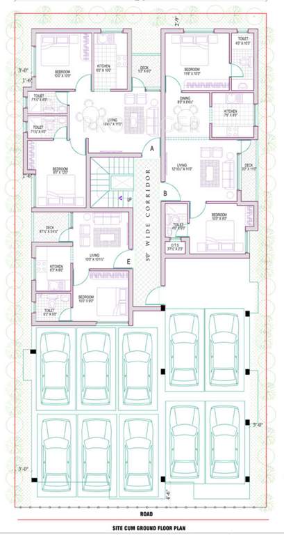 Images for Cluster Plan of Lakshmi Builders Alamelumangapuram
