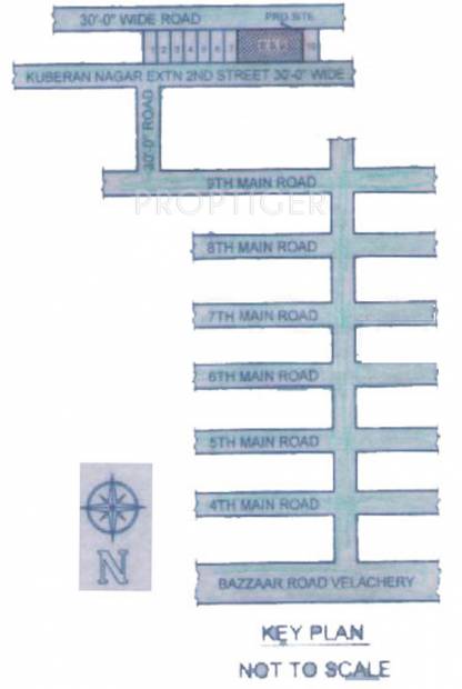 Images for Location Plan of Lakshmi Builders Alamelumangapuram