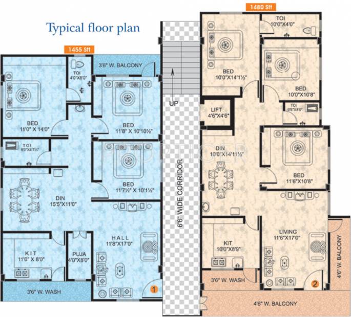 Images for Cluster Plan of SumaShaila Anish Residency