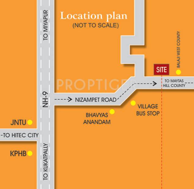 Images for Location Plan of SumaShaila Anish Residency