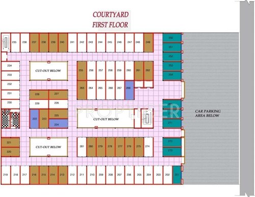 Images for Cluster Plan of Klazina Gateway Courtyard Images for Cluster Plan of Klazina Gateway Courtyard