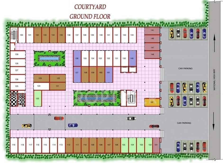 Images for Cluster Plan of Klazina Gateway Courtyard