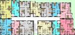 Tower E Cluster Plan from 1st to 2nd Floor kvm-housing-developers swarnabhoomi Tower E Cluster Plan from 1st to 2nd Floor