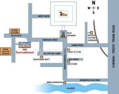 Location Plan kvm-housing-developers swarnabhoomi Location Plan