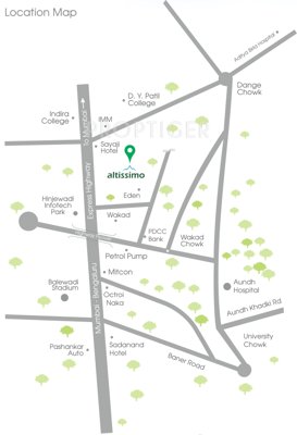  altissimo Images for Location Plan of Paramount Altissimo