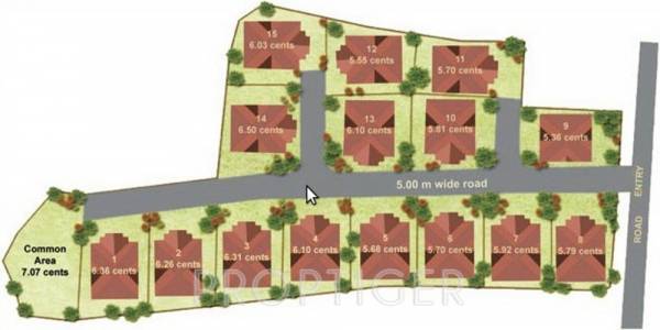 Images for Layout Plan of Akshaya Havens Images for Layout Plan of Akshaya Havens
