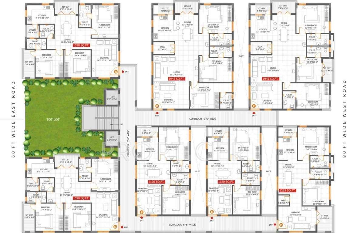Images for Cluster Plan of SumaShaila Mari Gold