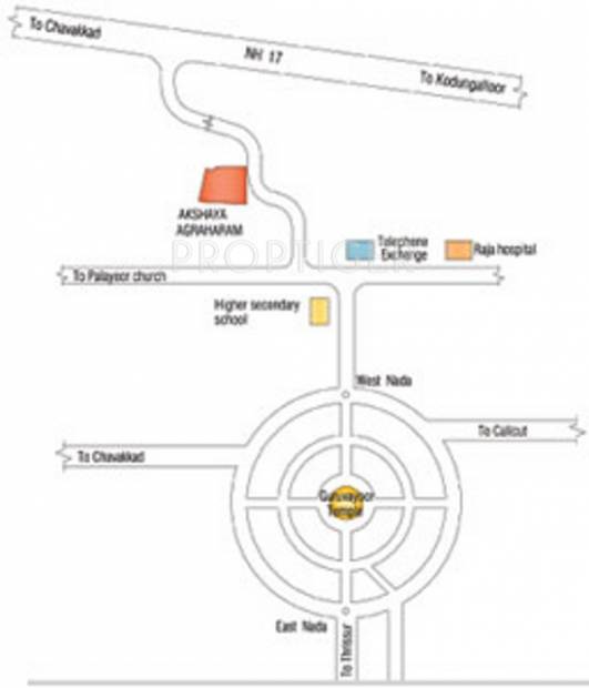 Images for Location Plan of Akshaya Agraharam