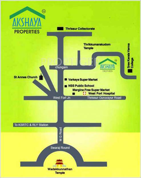Images for Location Plan of Akshaya Homes