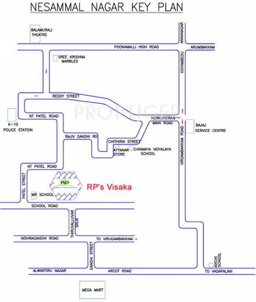Images for Location Plan of RP Visaka