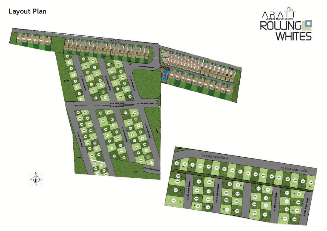  rolling whites Images for Layout Plan of Aratt Rolling Whites