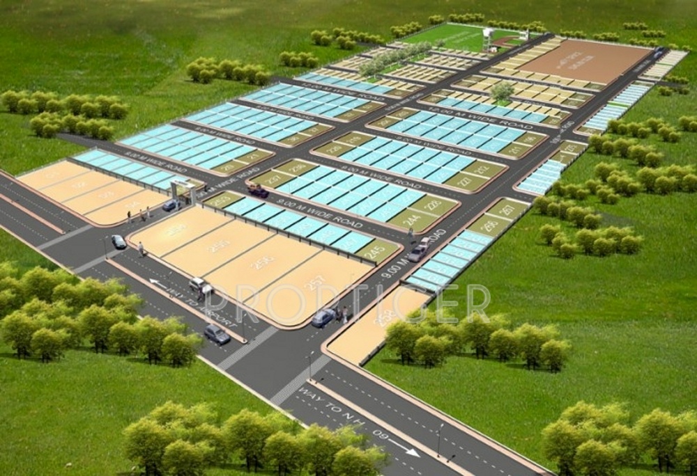 landson realty golden leaf Layout Plan