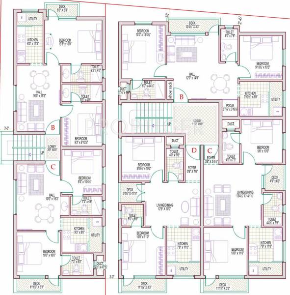 Images for Cluster Plan of Lakshmi Builders Nerkundram