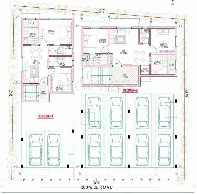 Images for Cluster Plan of Lakshmi Builders Nerkundram