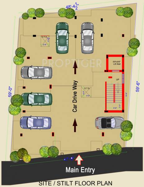 Gm Manor Cluster Plan for Ground Floor amman-constructions gm-manor Gm Manor Cluster Plan for Ground Floor